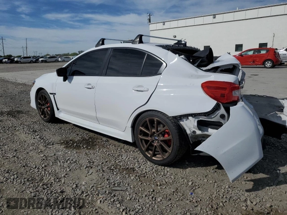 2020 Subaru WRX Premium with VIN JF1VA1B61L9810950, listed as a Copart auction lot 56603645 with 48,350 mi miles and Salvage title. Bid and sale history available at DreamBid. Image 2.