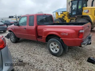 2002 Ford Ranger XL Fleet with VIN 1FTZR45E82PA30950, listed as a Copart auction lot 51300865 with 120,623 mi miles and Salvage Title. Bid and sale history available at carsss.com. Image 2.