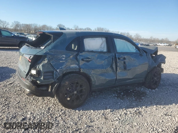 2023 Honda HR-V Sport with VIN 3CZRZ1H55PM745069, listed as a Copart auction lot 42133485 with 30,206 mi miles and Non Repairable. Bid and sale history available at carsss.com. Image 3.