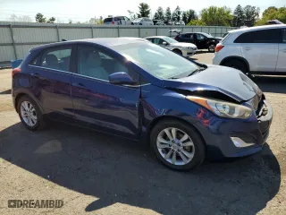 2013 Hyundai Elantra GT with VIN KMHD35LE7DU096586, listed as a Copart auction lot 69997724 with 87,487 mi miles and Salvage Title. Bid and sale history available at carsss.com. Image 4.