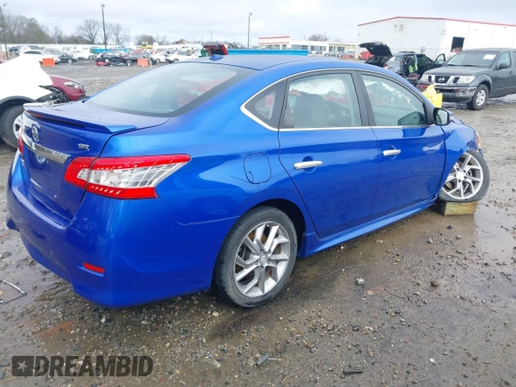 2015 Nissan Sentra SR with VIN 3N1AB7AP1FY305575, listed as a IAAI auction lot 41579764 with 96,506 mi miles and . Bid and sale history available at DreamBid. Image 4.