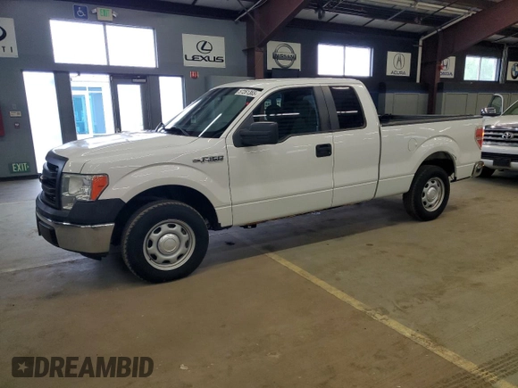 2014 Ford F-150 XL с VIN 1FTEX1CM4EFC09719, выставлен на аукционе Copart как лот 57261365 с пробегом 160 046 миль миль и Чистый • Clean title. История ставок и продаж доступна на DreamBid. Изображение 1.