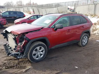 2020 Toyota RAV4 LE with VIN 2T3H1RFV7LC066893, listed as a IAAI auction lot 41730516 with 35,323 mi miles. Bid and sale history available at carsss.com. Image 20.
