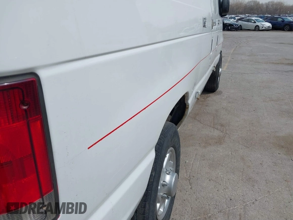 2014 Ford Econoline Cargo Super Duty Commercial with VIN 1FTSE3ELXEDA25101, listed as a IAAI auction lot 41876669 with 221,683 mi miles and . Bid and sale history available at carsss.com. Image 12.