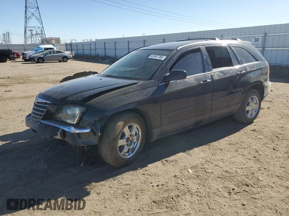 2005 Chrysler Pacifica Touring z VIN 2C4GM68485R658532, wystawiony jako Copart lot #62897785 z przebiegiem 107 652 mil mil oraz Szkoda całkowita • Salvage title. Historia ofert i sprzedaży dostępna na DreamBid. Obrazek 1.