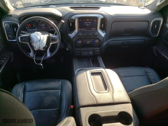 2020 Chevrolet Silverado 1500 LTZ with VIN 1GCRYGED8LZ292386, listed as a Copart auction lot 75872874 with 53,902 mi miles and Salvage Title. Bid and sale history available at carsss.com. Image 8.