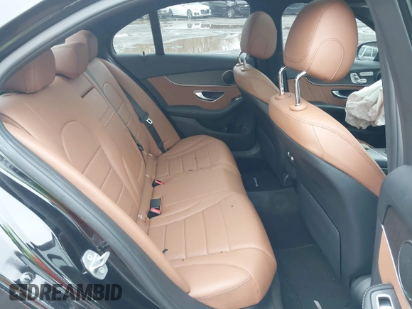 2019 Mercedes-Benz C C 300 with VIN 55SWF8EB3KU320806, listed as a IAAI auction lot 41983005 with 61,262 mi miles. Bid and sale history available at carsss.com. Image 8.