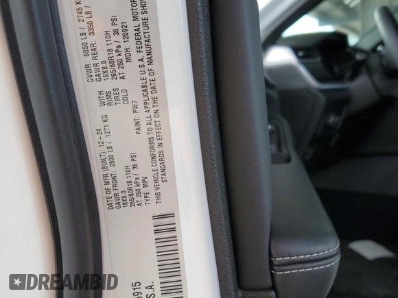 2025 Jeep Grand Cherokee Altitude z VIN 1C4RJHAG2S8656915, wystawiony jako Copart lot #58427515 z przebiegiem 6 656 mil mil oraz Szkoda całkowita • Salvage title. Historia ofert i sprzedaży dostępna na DreamBid. Obrazek 13.