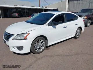 2013 Nissan Sentra SV with VIN 3N1AB7AP1DL740655, listed as a IAAI auction lot 41964497 with 96,221 mi miles. Bid and sale history available at carsss.com. Image 2.