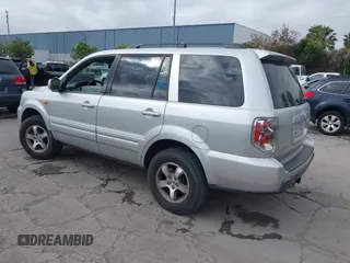 2006 Honda Pilot EX-L with VIN 2HKYF186X6H554433, listed as a IAAI auction lot 42111274 with 212,610 mi miles and . Bid and sale history available at carsss.com. Image 3.