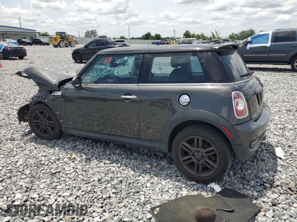2011 MINI Hardtop S with VIN WMWSV3C55BTY20530, listed as a Copart auction lot 56016985 with Not Provided miles and Salvage Title. Bid and sale history available at DreamBid. Image 2.