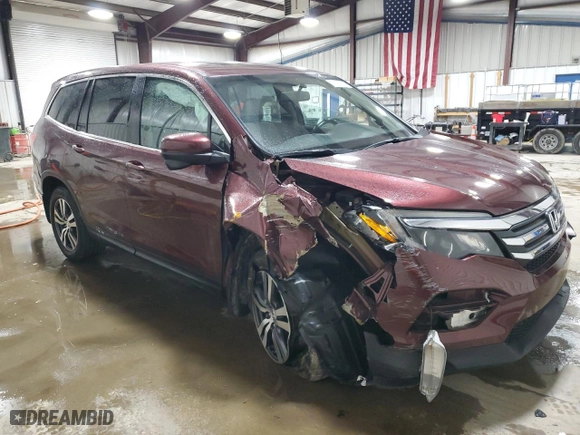 2018 Honda Pilot EX-L with VIN 5FNYF6H56JB057522, listed as a Copart auction lot 51627415 with 77,813 mi miles and Salvage Title. Bid and sale history available at carsss.com. Image 4.