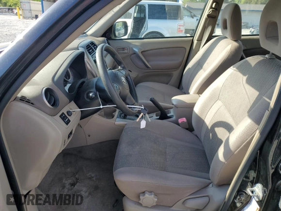 2005 Toyota RAV4 with VIN JTEGD20V050095737, listed as a Copart auction lot 53070055 with 188,179 mi miles and Salvage Title. Bid and sale history available at DreamBid. Image 7.