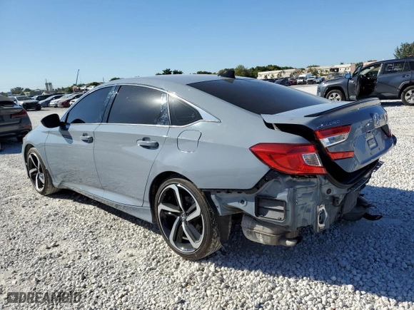 2022 Honda Accord Sedan Sport SE with VIN 1HGCV1F48NA102762, listed as a Copart auction lot 48194885 with 32,963 mi miles and Non Repairable. Bid and sale history available at carsss.com. Image 2.