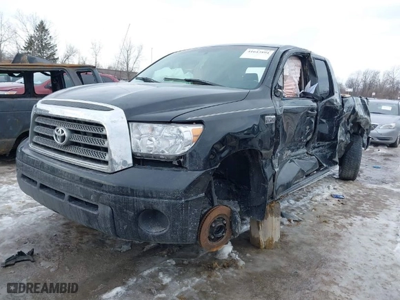 2007 Toyota Tundra SR5 with VIN 5TBRV54107S471400, listed as a IAAI auction lot 41643894 with 261,347 mi miles. Bid and sale history available at carsss.com. Image 2.