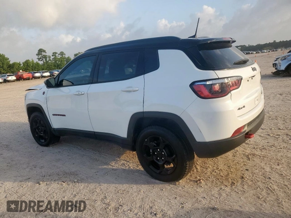 2024 Jeep Compass Trailhawk with VIN 3C4NJDDN5RT579213, listed as a Copart auction lot 61671465 with 5,333 mi miles and Salvage title. Bid and sale history available at DreamBid. Image 2.