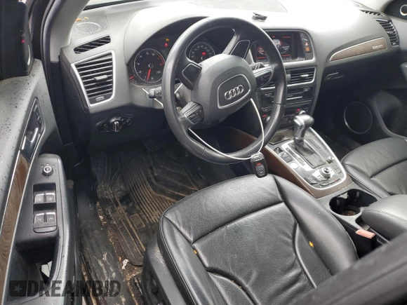 2014 Audi Q5 Premium Plus with VIN WA1LFAFP5EA019306, listed as a Copart auction lot 54122285 with 209,974 mi miles and Clean Title. Bid and sale history available at carsss.com. Image 8.