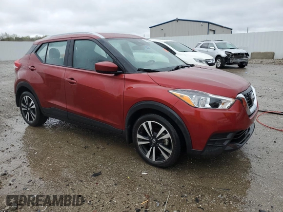 2020 Nissan Kicks SV z VIN 3N1CP5CV9LL514579, wystawiony jako Copart lot #51285935 z przebiegiem 42 882 mil mil oraz Czysty tytuł • Clean title. Historia ofert i sprzedaży dostępna na DreamBid. Obrazek 4.