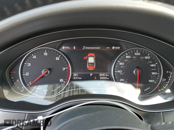 2016 Audi A6 2.0T Premium with VIN WAUFFAFC2GN094991, listed as a Copart auction lot 66776014 with 93,323 mi miles and Salvage Title. Bid and sale history available at carsss.com. Image 9.