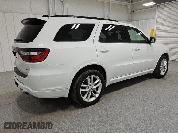 2024 Dodge Durango GT Plus with VIN 1C4RDJDG3RC138295, listed as a Copart auction lot 63604145 with 37,240 mi miles and Clean title. Bid and sale history available at DreamBid. Image 3.