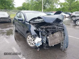 2016 Mazda 3 i Grand Touring with VIN JM1BM1N77G1338153, listed as a IAAI auction lot 42366570 with 96,628 mi miles and . Bid and sale history available at DreamBid. Image 1.