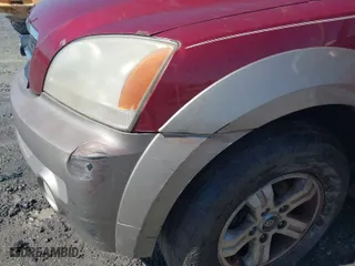 2005 Kia Sorento LX with VIN KNDJD733755477137, listed as a IAAI auction lot 41809893 with 162,236 mi miles. Bid and sale history available at carsss.com. Image 6.