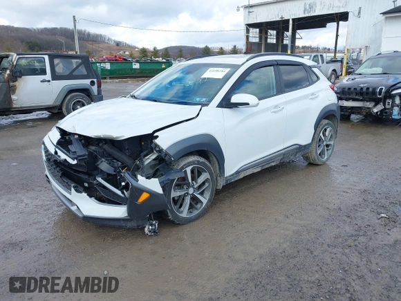 2020 Hyundai Kona Limited with VIN KM8K3CA53LU469216, listed as a IAAI auction lot 41690284 with 69,000 mi miles and . Bid and sale history available at carsss.com. Image 18.