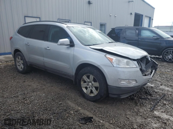 2011 Chevrolet Traverse 1LT with VIN 1GNKVGED1BJ105892, listed as a Copart auction lot 46514465 with 190,695 mi miles and Clean Title. Bid and sale history available at DreamBid. Image 4.