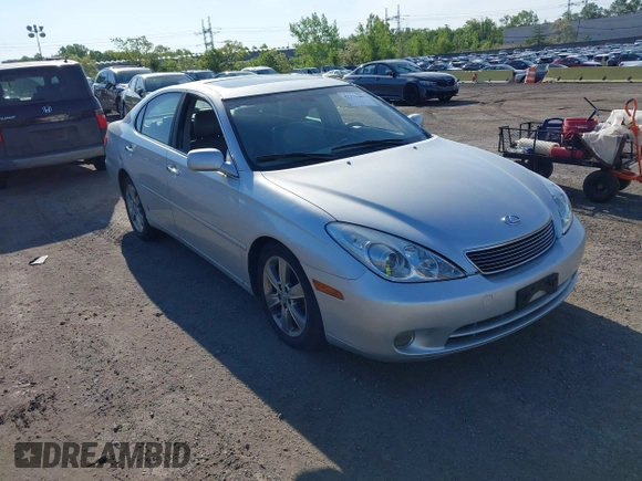 2005 Lexus ES 350 with VIN JTHBA30G355067804, listed as a IAAI auction lot 42171447 with 147,587 mi miles and . Bid and sale history available at DreamBid. Image 1.