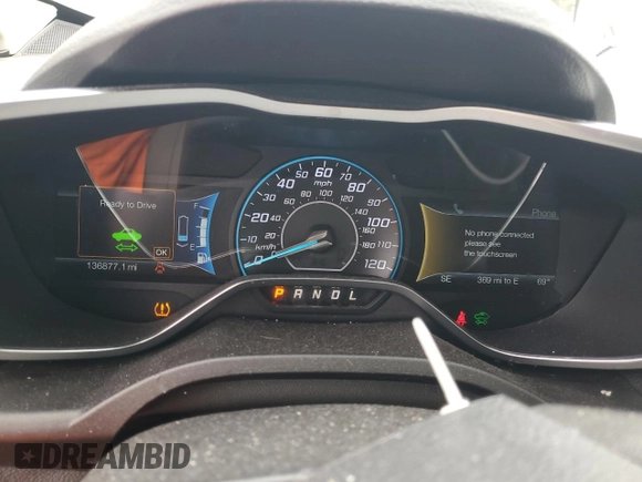 2015 Ford C-Max SE z VIN 1FADP5AUXFL118744, wystawiony jako Copart lot #53334915 z przebiegiem 136 877 mil mil oraz Szkoda całkowita • Salvage title. Historia ofert i sprzedaży dostępna na DreamBid. Obrazek 9.