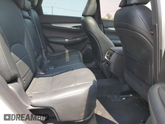 2019 Infiniti QX50 Essential with VIN 3PCAJ5M3XKF117589, listed as a Copart auction lot 58156705 with 59,554 mi miles and Salvage title. Bid and sale history available at DreamBid. Image 11.
