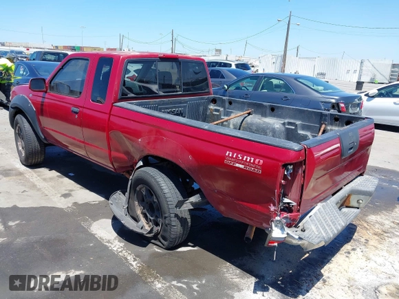 2001 Nissan Frontier SE Desert Runner with VIN 1N6ED26T41C342071, listed as a IAAI auction lot 42714680 with 334,333 mi miles and . Bid and sale history available at DreamBid. Image 3.