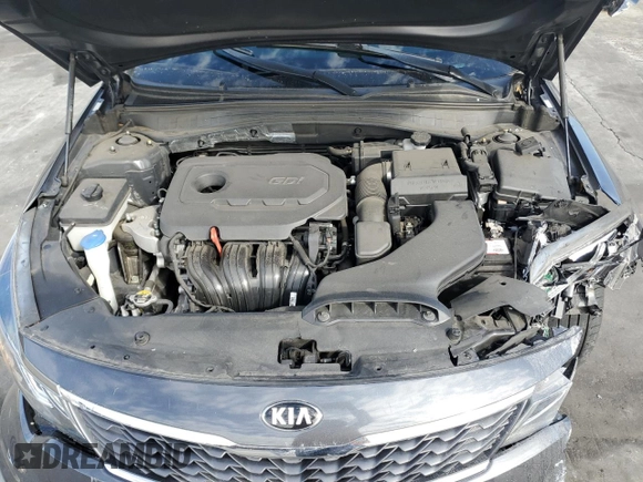 2019 Kia Optima LX with VIN 5XXGT4L30KG318253, listed as a Copart auction lot 47388045 with 50,506 mi miles and Salvage Title. Bid and sale history available at carsss.com. Image 12.