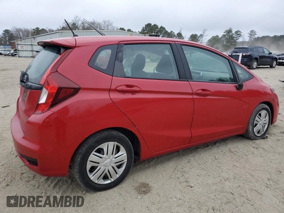 2019 Honda Fit LX with VIN 3HGGK5H45KM732347, listed as a Copart auction lot 49283045 with 0 mi miles and Salvage Title. Bid and sale history available at carsss.com. Image 3.