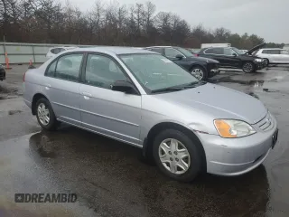 2003 Honda Civic LX z VIN 2HGES16593H517212, wystawiony jako Copart lot #50229755 z przebiegiem 68 033 mil mil oraz Czysty tytuł • Clean title. Historia ofert i sprzedaży dostępna na DreamBid. Obrazek 4.