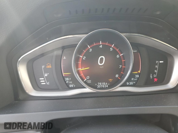 2017 Volvo S60 Dynamic with VIN YV126MFL0H2439547, listed as a Copart auction lot 65078673 with 207,624 mi miles. Bid and sale history available at carsss.com. Image 9.