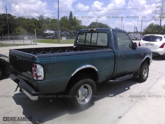 1995 Ford Ranger Splash with VIN 1FTCR10A4SUA05683, listed as a IAAI auction lot 25459479 with 274,050 mi miles. Bid and sale history available at carsss.com. Image 4.