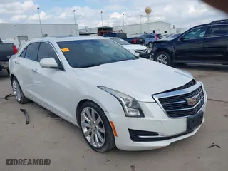 2017 Cadillac ATS Sedan Luxury RWD with VIN 1G6AB5RX0H0158249, listed as a IAAI auction lot 41515758 with 106,820 mi miles. Bid and sale history available at carsss.com. Image 1.