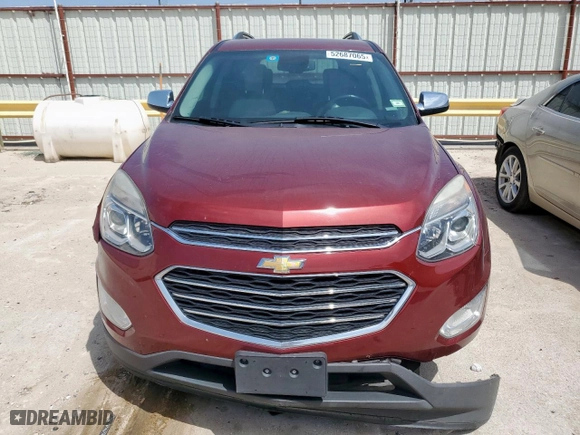 2016 Chevrolet Equinox LTZ with VIN 2GNALDEK1G6317100, listed as a Copart auction lot 52687065 with 99,102 mi miles and Salvage Title. Bid and sale history available at carsss.com. Image 5.