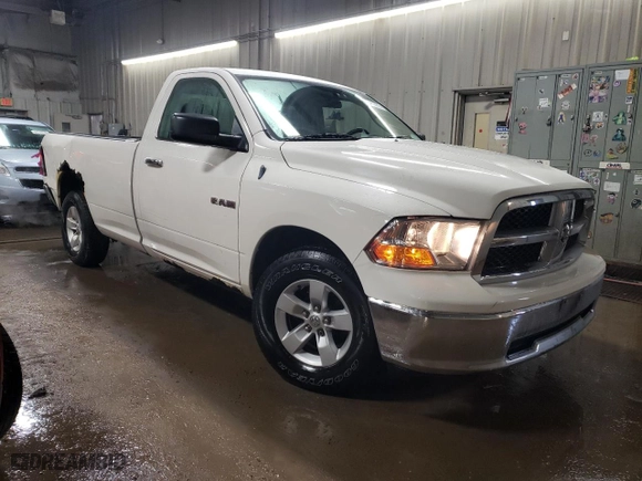 2009 Dodge Ram 1500 SLT with VIN 1D3HB16P29J515765, listed as a Copart auction lot 43412785 with 345,710 mi miles and Salvage Title. Bid and sale history available at carsss.com. Image 4.