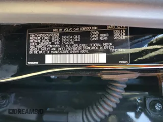 2012 Volvo XC60 3.2L with VIN YV4952DZ1C2251628, listed as a Copart auction lot 87064394 with 175,407 mi miles and Salvage title. Bid and sale history available at DreamBid. Image 13.