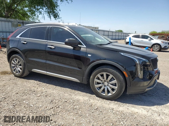 2020 Cadillac XT4 FWD Premium Luxury with VIN 1GYFZCR49LF138364, listed as a Copart auction lot 49223705 with 40,428 mi miles and Salvage Title. Bid and sale history available at carsss.com. Image 4.