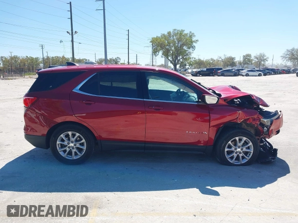 2019 Chevrolet Equinox LT with VIN 3GNAXKEV9KS655471, listed as a IAAI auction lot 41742855 with 93,338 mi miles and . Bid and sale history available at DreamBid. Image 13.