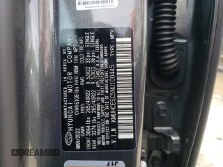 2022 Genesis GV80 with VIN KMUHCESC5NU100445, listed as a Copart auction lot 55877355 with 32,684 mi miles and Salvage title. Bid and sale history available at DreamBid. Image 13.
