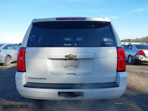 2015 Chevrolet Suburban LT with VIN 1GNSCJKC2FR607249, listed as a IAAI auction lot 41258843 with NaN miles. Bid and sale history available at carsss.com. Image 16.