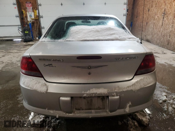 2004 Chrysler Sebring Touring with VIN 1C3AL56R54N413043, listed as a Copart auction lot 89299195 with 101,167 mi miles and Salvage title. Bid and sale history available at DreamBid. Image 6.