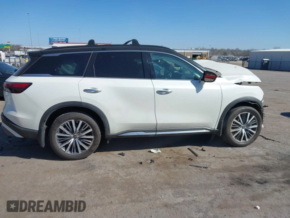 2024 Infiniti QX60 Autograph with VIN 5N1DL1HU1RC346328, listed as a IAAI auction lot 41845722 with 13,137 mi miles and . Bid and sale history available at DreamBid. Image 15.