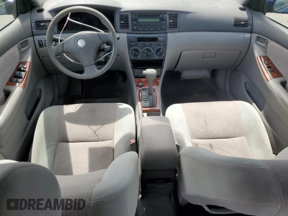 2006 Toyota Corolla CE with VIN JTDBR32EX60085589, listed as a Copart auction lot 53057435 with 283,587 mi miles and Clean Title. Bid and sale history available at DreamBid. Image 8.