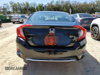 2019 Honda Civic Sedan LX with VIN 19XFC2F67KE045391, listed as a Copart auction lot 48737495 with 85,472 mi miles and Non Repairable. Bid and sale history available at carsss.com. Image 6.