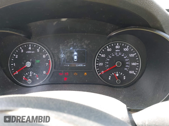 2016 Kia Optima LX with VIN 5XXGT4L32GG009150, listed as a IAAI auction lot 41761139 with 114,081 mi miles. Bid and sale history available at carsss.com. Image 7.